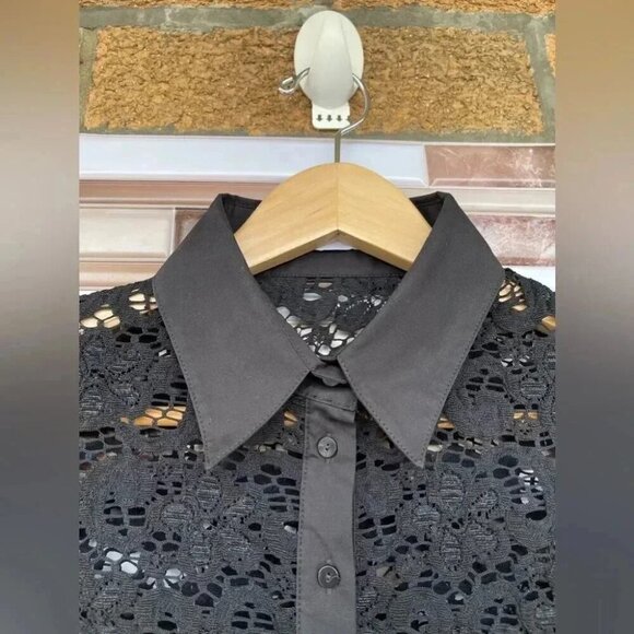 ANNE FONTAINE MELISSA SHIRT SIZE SMALL - Picture 4 of 10